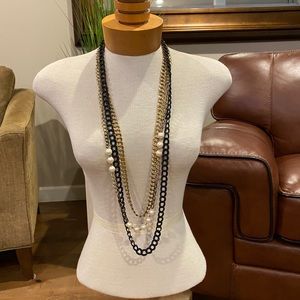 Bebe 3 chain necklace. Bought in Honolulu!!!